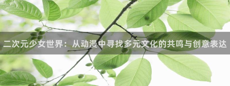 58动漫看：二次元少女世界：从动漫中寻找多元文化的共鸣与创意表达